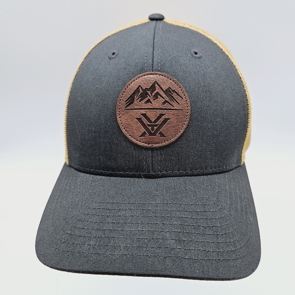 VORTEX | Optics three peaks patch mesh trucker snapback cap hat - Picture 2 of 7